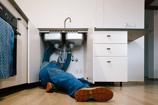 Professional Drain Cleaning technician working in Mayo, MD
